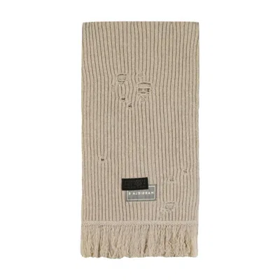 Mm6 Maison Margiela Scarf In Neutral