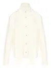 Mm6 Maison Margiela Scarf-detail Button-up Cardigan
