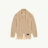 Mm6 Maison Margiela Scarf Knit In Neutral