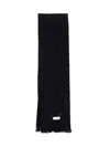 Mm6 Maison Margiela Numeric Scarf In Black