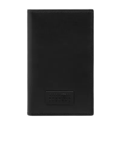 Mm6 Maison Margiela Scotch Cardholder In Black
