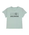 Mm6 Maison Margiela X Salomon X Salomon Logo T-shirt