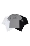 Mm6 Maison Margiela Set T-shirt In Jersey Con Framed Logo In Multi