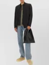 Mm6 Maison Margiela Mm6 By Maison Margiela Button-up Wool Cardigan With Shawl Collar In Gray