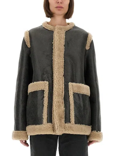 MM6 MAISON MARGIELA MM6 MAISON MARGIELA SHEARLING JACKET