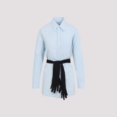 Mm6 Maison Margiela Shirt In Blue