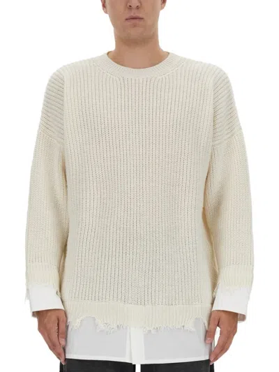 MM6 MAISON MARGIELA SHIRT BOTTOM SWEATER