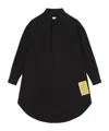 Mm6 Maison Margiela Shirt Dress In Black