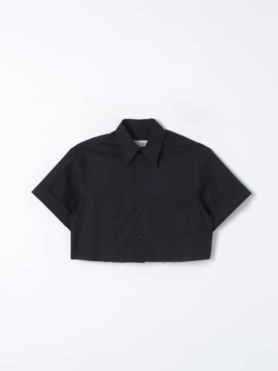 Mm6 Maison Margiela Shirt  Kids Color Black