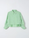 Mm6 Maison Margiela Shirt  Kids Color Green