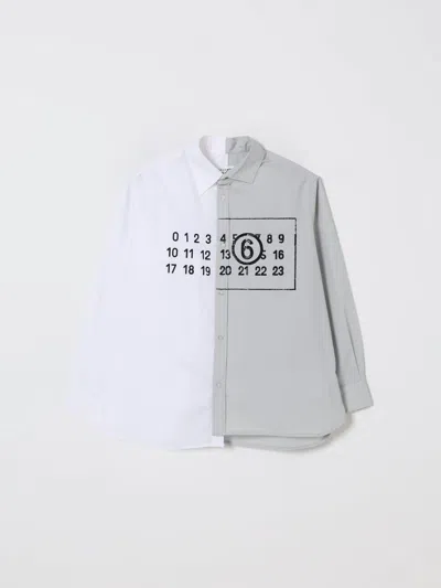 MM6 MAISON MARGIELA SHIRT MM6 MAISON MARGIELA KIDS COLOR MULTICOLOR,H42772005