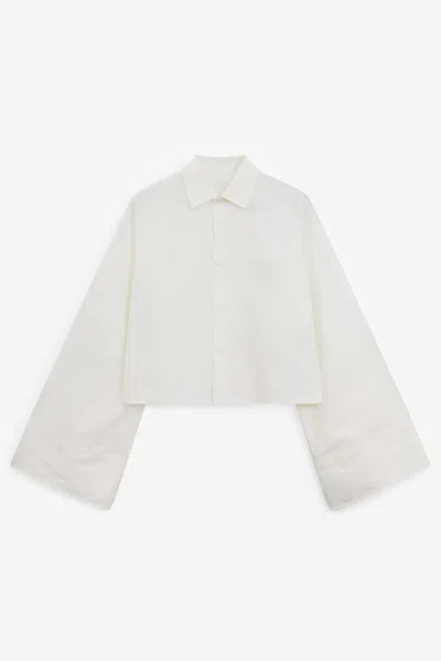 Mm6 Maison Margiela Shirts In White