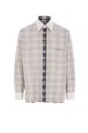 Mm6 Maison Margiela Mm6 By Maison Margiela Plaid Shirt With Classic Collar
