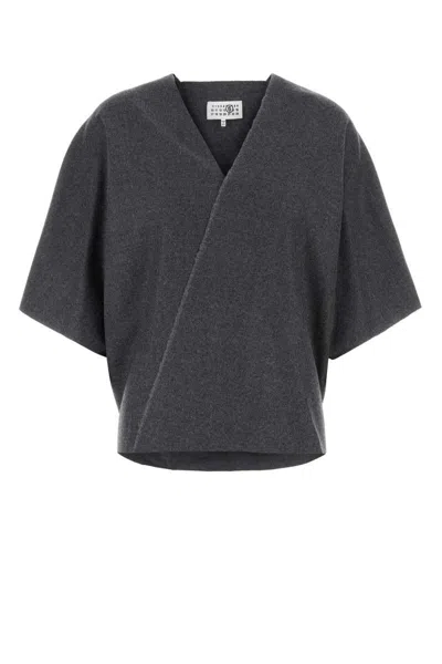Mm6 Maison Margiela Shirts In Black
