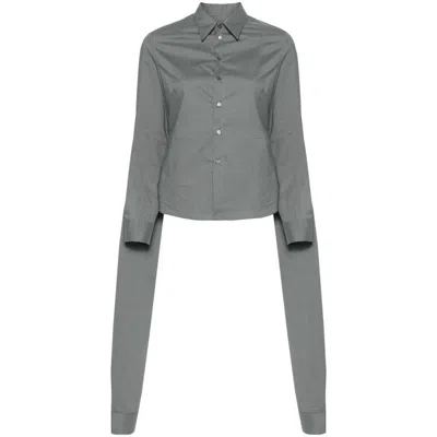 Mm6 Maison Margiela Shirts In Gray