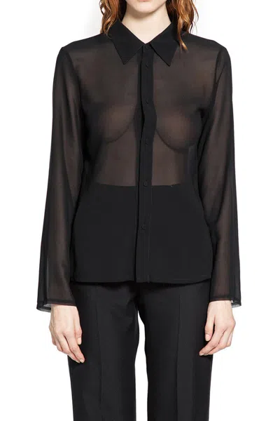 Mm6 Maison Margiela Shirts In Black