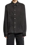Mm6 Maison Margiela Shirts In Black