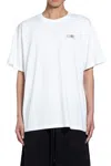 Mm6 Maison Margiela T-shirt With Number Patch In Gray
