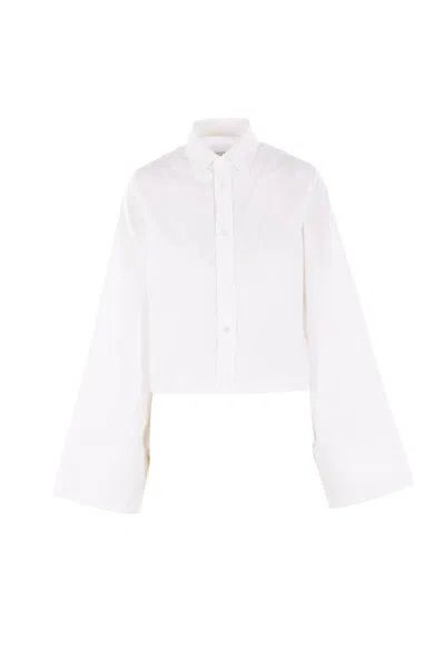 Mm6 Maison Margiela Shirts In White