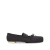 Mm6 Maison Margiela Mm6 By Maison Margiela Ballet Flats With Signature Bow Detail