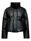 Mm6 Maison Margiela Mm6 By Maison Margiela Oversized Black Sports Jacket With Double-zipper Closure