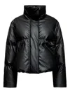 Mm6 Maison Margiela Mm6 By Maison Margiela Oversized Black Sports Jacket With Double-zipper Closure In Multi