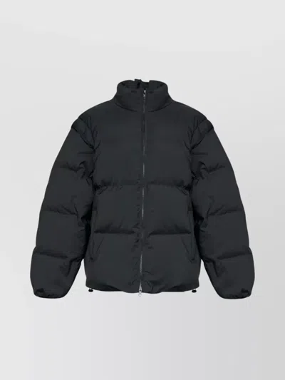 MM6 MAISON MARGIELA SHORT PUFFER JACKET HIGH COLLAR