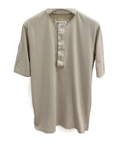 Mm6 Maison Margiela Short-sleesleeved T-shirt In Neutral