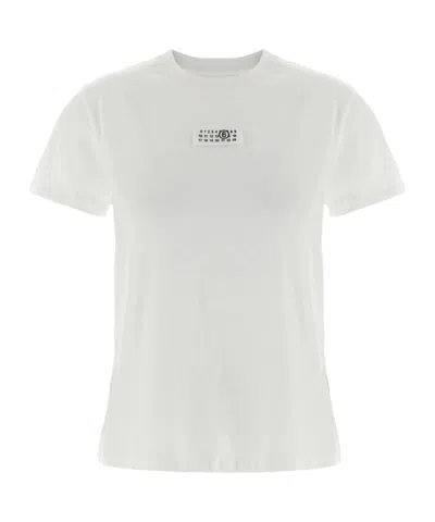 MM6 MAISON MARGIELA MM6 MAISON MARGIELA SHORT-SLEEVE CREWNECK T-SHIRT