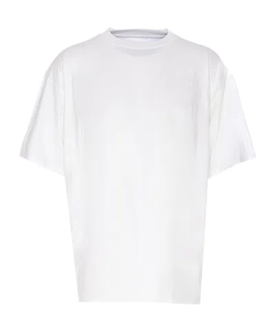 Mm6 Maison Margiela Short-sleeved T-shirt In White