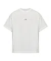 Mm6 Maison Margiela Cotton Crew-neck T-shirt With Numeric Signature Patch In White