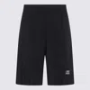 Mm6 Maison Margiela Black Salomon Edition Running Shorts In Black