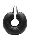 Mm6 Maison Margiela Travel Pillow Bag In Black