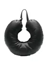 Mm6 Maison Margiela Travel Pillow Bag In Black