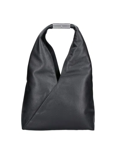 Mm6 Maison Margiela Shoulder Bag "japanese" In Black