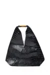 Mm6 Maison Margiela Medium Japanese Handbag In Black