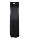 Mm6 Maison Margiela Mm6 By Maison Margiela Black Viscose Dress In Black