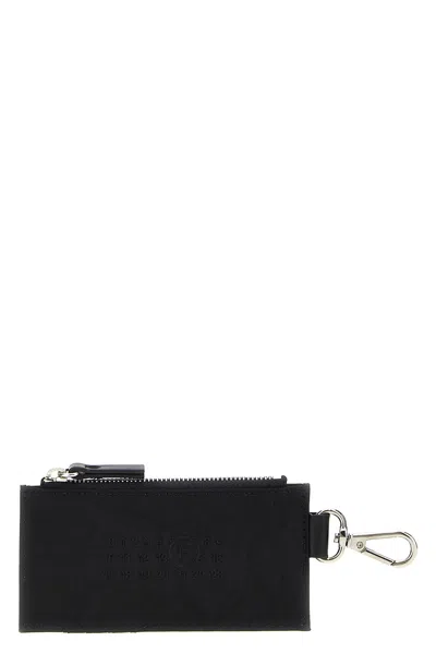 Mm6 Maison Margiela 'signature' Card Holder In Black