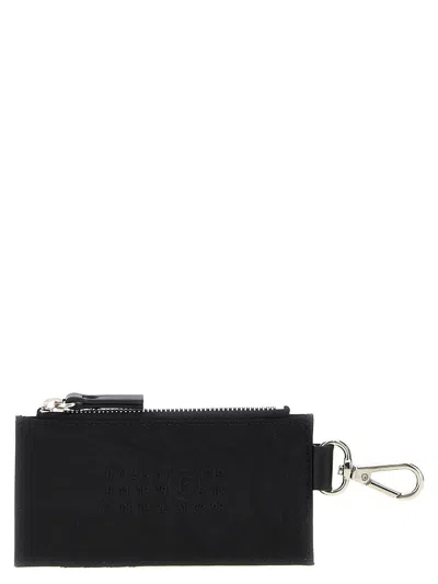 Mm6 Maison Margiela 'signature' Card Holder In Black