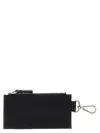 Mm6 Maison Margiela Signature Wallets, Card Holders Black
