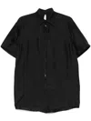 Mm6 Maison Margiela Silk Blouse In 黑色