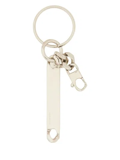 MM6 MAISON MARGIELA MM6 MAISON MARGIELA SILVER BRASS KEY HOLDERS