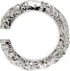 Mm6 Maison Margiela 'silver Foil' Ear Cuff In Silver