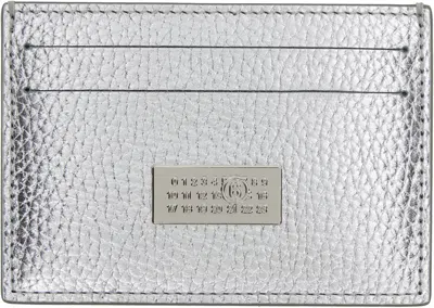 Mm6 Maison Margiela Silver Numeric Card Holder In T9002 Silver