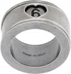 Mm6 Maison Margiela Silver Spinner Ring In 952 Silver Vintage