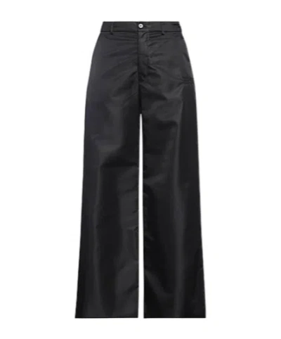 Mm6 Maison Margiela Simple Flared Pants In Black