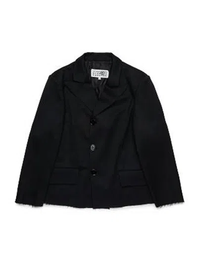 Mm6 Maison Margiela Single-breasted Jacket In Multi