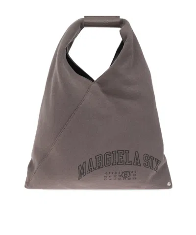 Mm6 Maison Margiela Small Japanese Tote Bag In Black