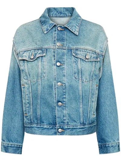 MM6 MAISON MARGIELA SINGLE-STITCH DENIM JACKET