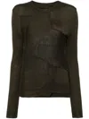 Mm6 Maison Margiela Single-stitch Jumper In Neutrals